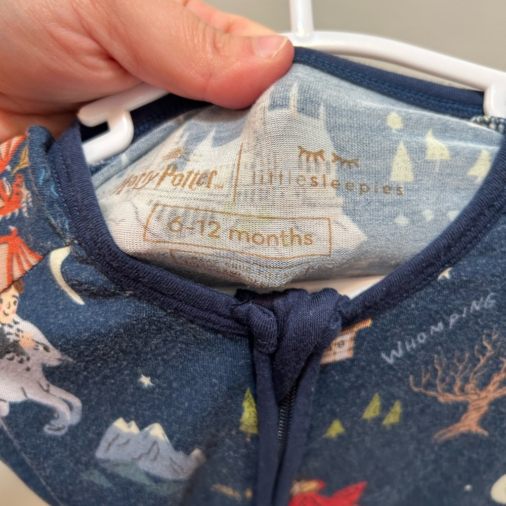 Little Sleepies Harry Potter Zippy Pajamas - Picture 2 of 4